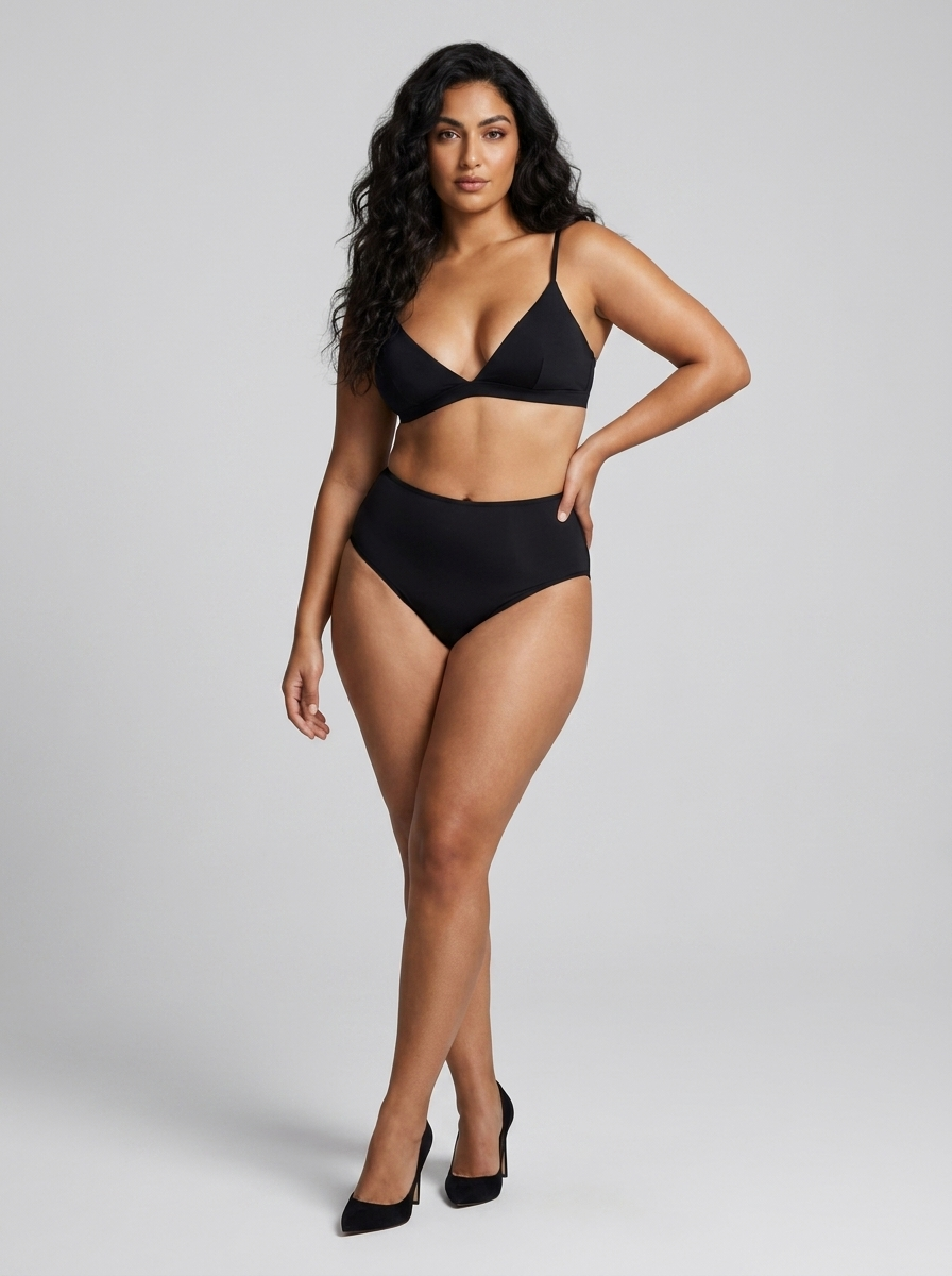 Seamless High-Waist Full Brief