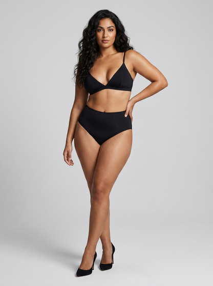 Seamless High-Waist Full Brief