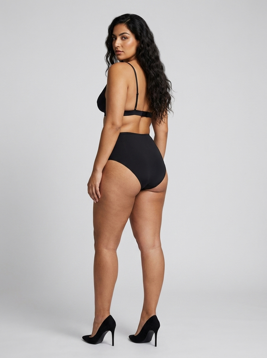 Seamless High-Waist Full Brief